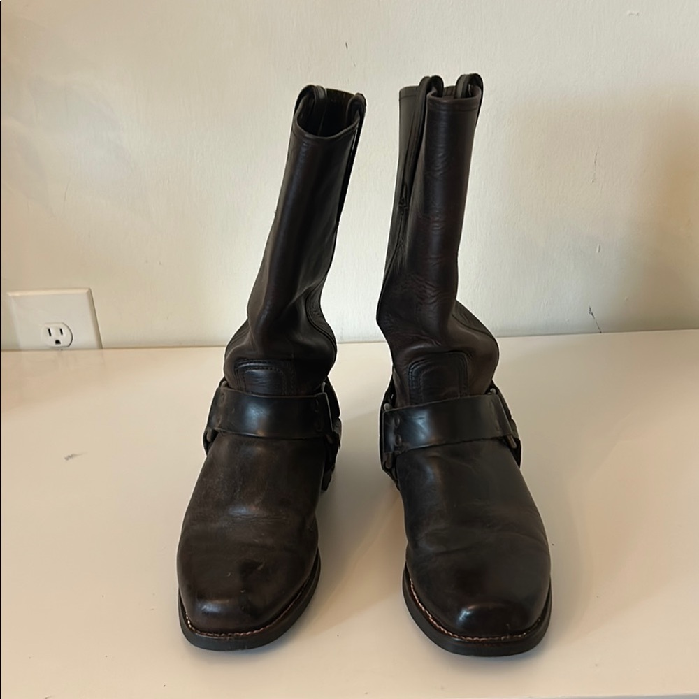 Men's Brown Leather Boots